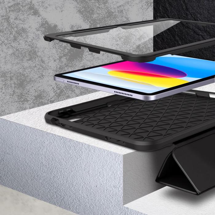 Bild 5, Tech-Protect iPad 11 2025 / 10.9 2022 Fodral Endurance Svart