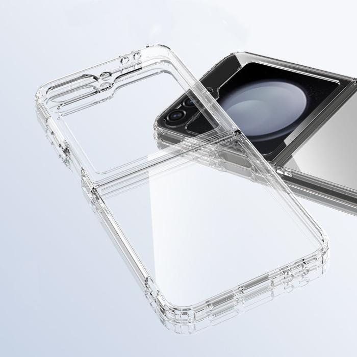 Bild 2, Tech-Protect Galaxy Z Flip 7 FE / Flip 6 Skal FlexAir Transparent