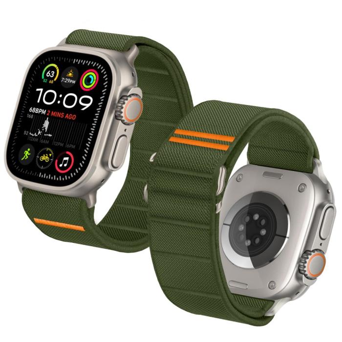 Bild 2, Tech-Protect Apple Watch 42/44/45/46/49 mm Armband Nylon Slip