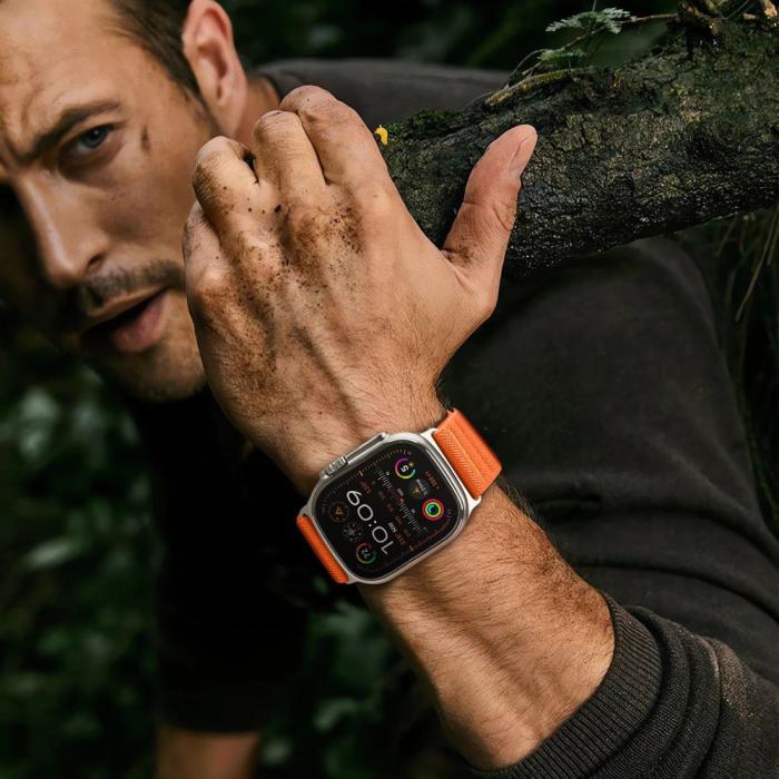 Bild 5, Tech-Protect Apple Watch 42/44/45/46/49 mm Armband Nylon Slip