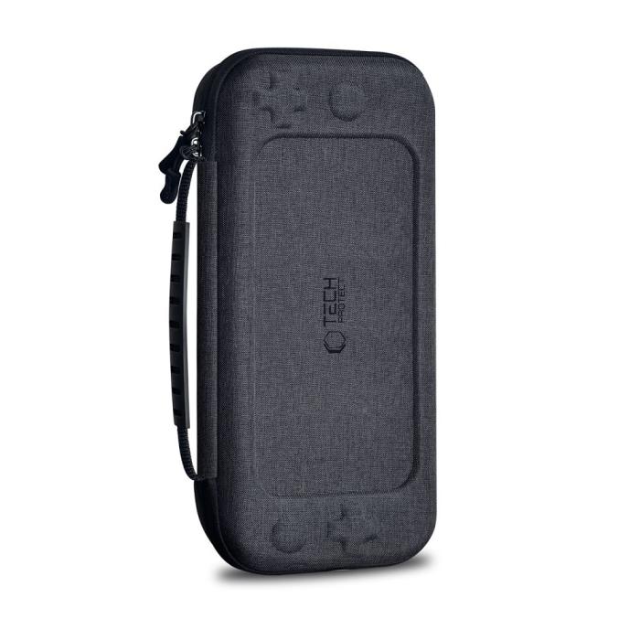 Bild 2, Tech-Protect Nintendo Switch 2 Förvaringsväska Hardpouch Grå