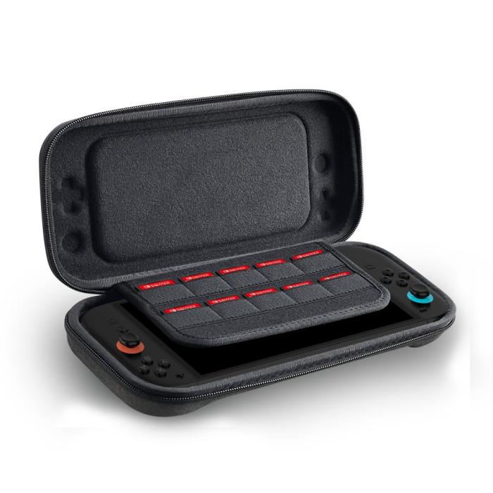 Bild 3, Tech-Protect Nintendo Switch 2 Förvaringsväska Hardpouch Grå