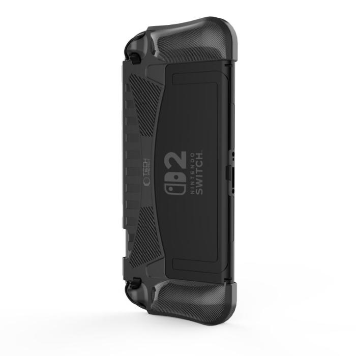 Bild 3, Tech-Protect Nintendo Switch 2 Skal Kickstand TPU Carbon Svart
