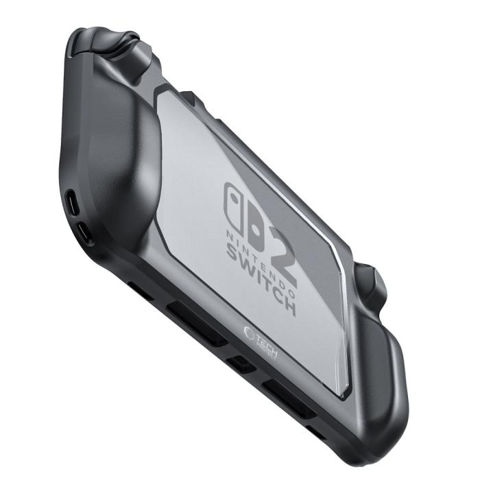 Bild 4, Tech-Protect Nintendo Switch 2 Skal MagMat Svart / Transparent