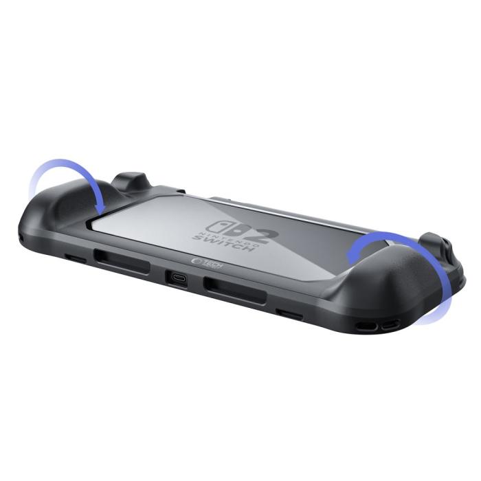 Bild 5, Tech-Protect Nintendo Switch 2 Skal MagMat Svart / Transparent