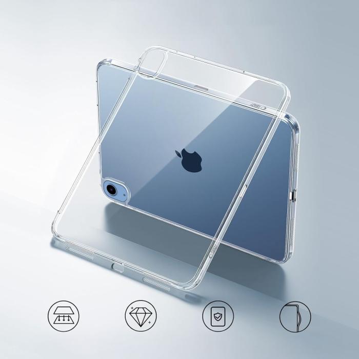 Bild 2, Tech-Protect iPad 11 2025 / 10.9 2022 Skal FlexAir Hybrid Transparent