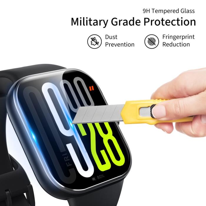 Bild 4, Tech-Protect Huawei Watch Fit 4 Pro 2-PACK Skärmskydd GlassFit+