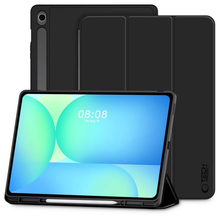 Bild 2, Tech-Protect Galaxy Tab S10 FE Plus Fodral SC Pennhållare Svart