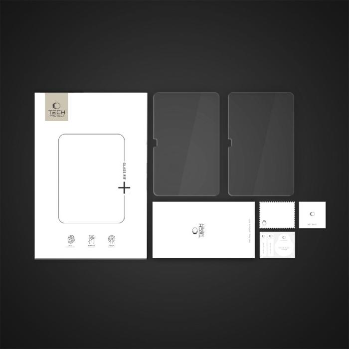 Bild 2, Tech-Protect Galaxy Tab S10 FE Plus 2-PACK Skärmskydd GlassFit+