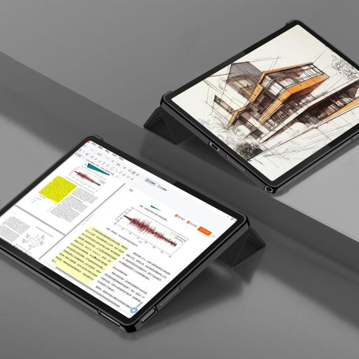 Bild 6, Tech-Protect Lenovo Tab 10.1 Fodral SmartCase Svart