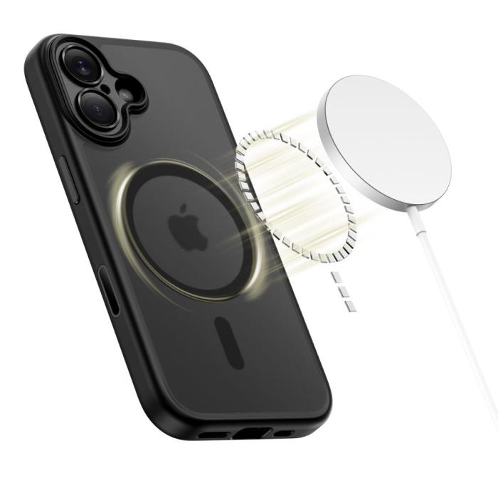 Bild 3, Tech-Protect iPhone 17 Skal MagSafe MagePeak Matt Svart