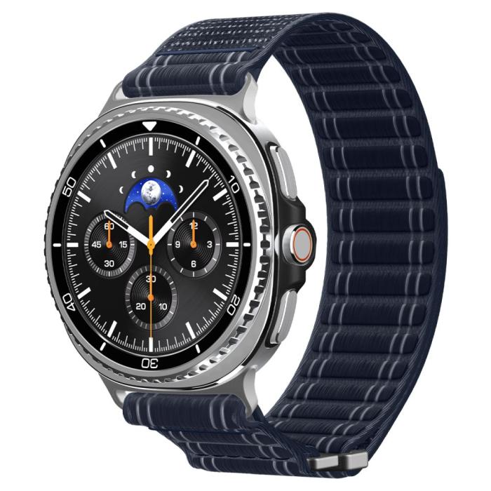 Bild 1, Spigen Samsung Galaxy Watch 8 46/44/40 mm Armband Navy