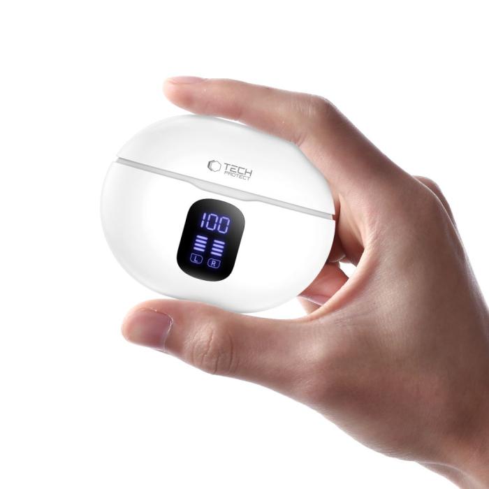 Bild 5, Tech-Protect In-Ear UltraBoost TWS Vit