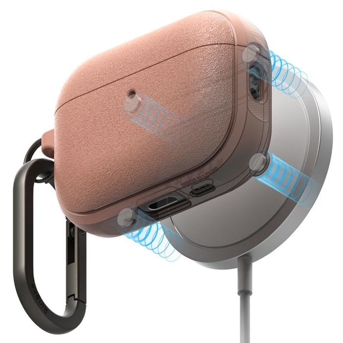 Bild 2, Ringke AirPods Pro 3 Skal MagSafe Onyx Constant Coral