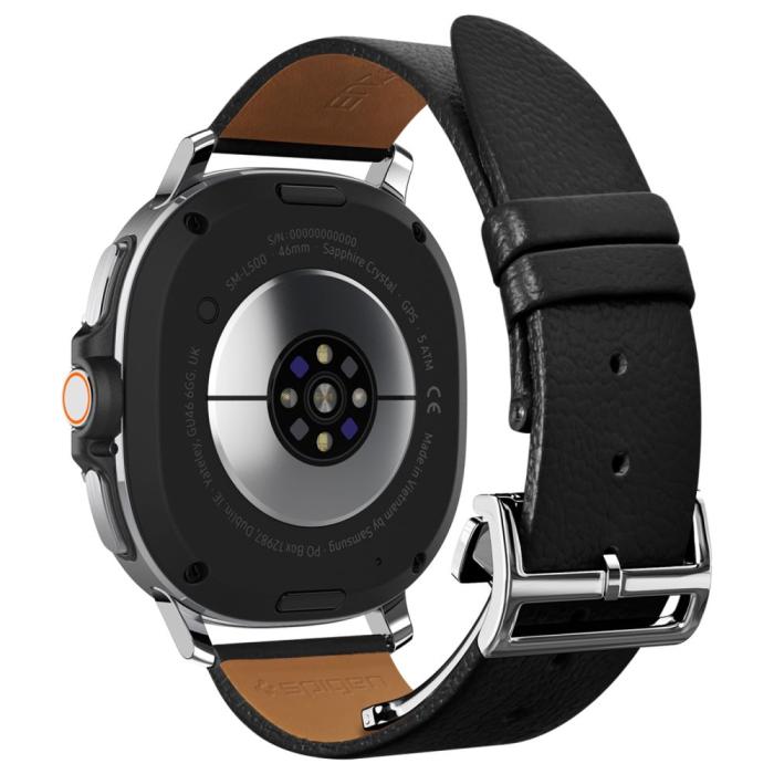 Bild 4, Spigen Samsung Galaxy Watch 8 46/44/40 mm Armband Enzo Svart