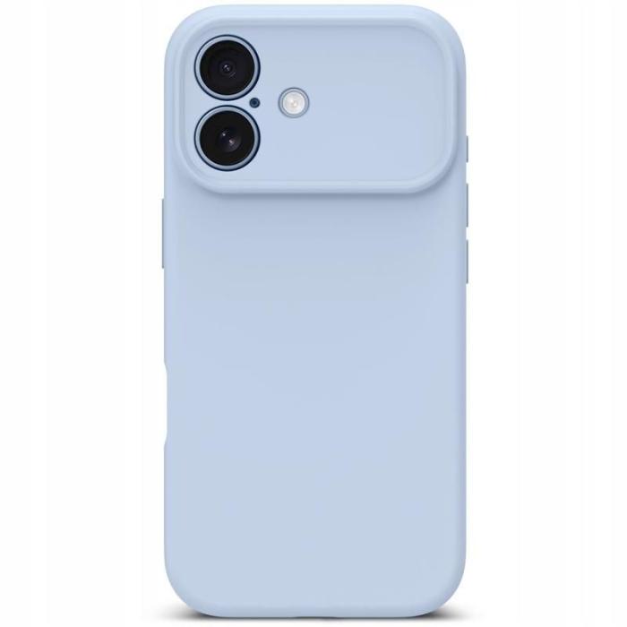 Bild 6, Tech-Protect iPhone 17 Skal MagSafe Silikon Mist Blue