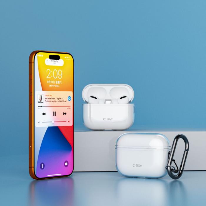 Bild 6, Tech-Protect AirPods Pro 3 Skal FlexAir Transparent