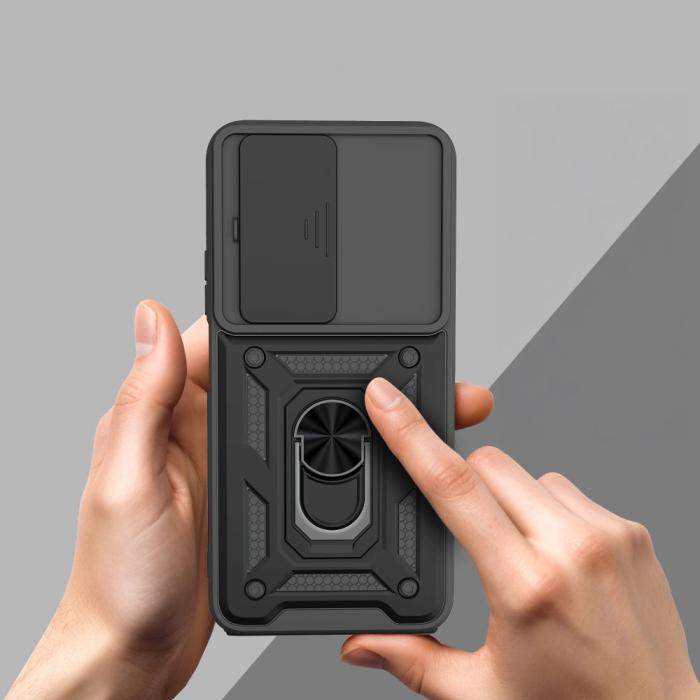 Bild 4, Tech-Protect Xiaomi Redmi 15 5G/4G Skal CamShield Svart