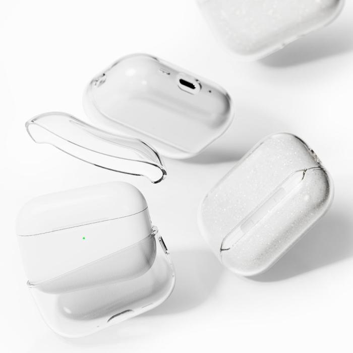 Bild 2, Ringke AirPods Pro 3 Skal Air Glitter Clear