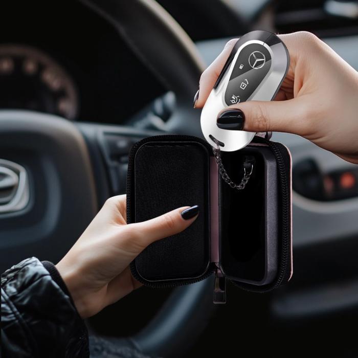 Bild 5, Tech-Protect RFID Signalblockerande Fodral Rosa