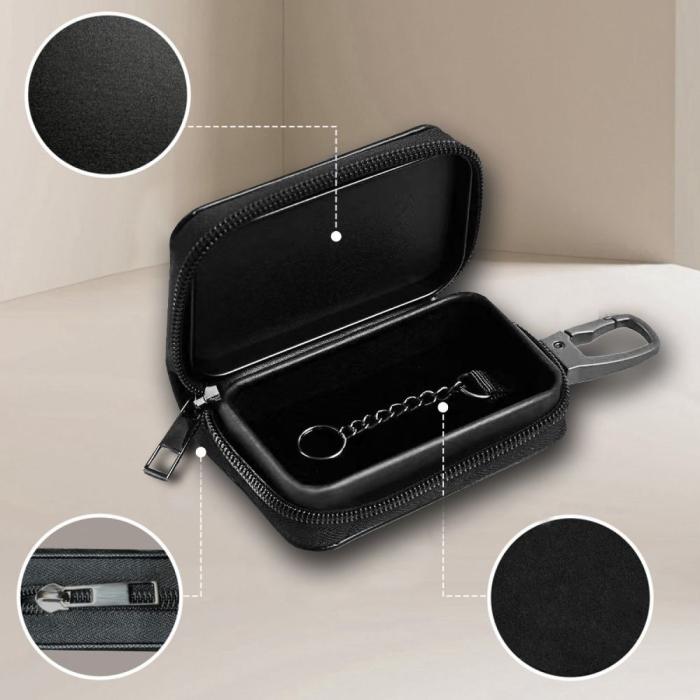 Bild 3, Tech-Protect RFID Signalblockerande Fodral Svart