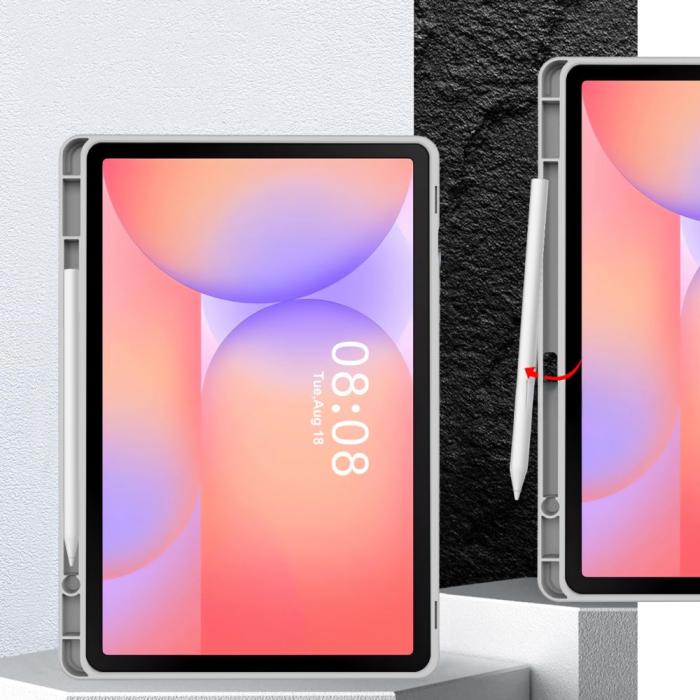 Bild 6, Tech-Protect Galaxy Tab S10 Lite/S10 FE/S9 FE/S9 Fodral SC Grå