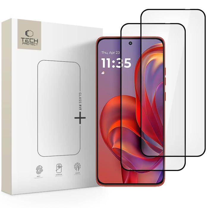 Bild 1, Tech-Protect Motorola Edge 60 Neo / 50 Neo 2-PACK Skärmskydd