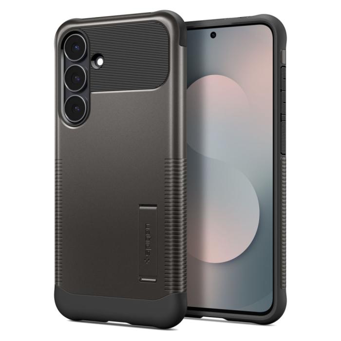Bild 1, Spigen Galaxy S25 FE Skal MagSafe Slim Armor Gunmetal