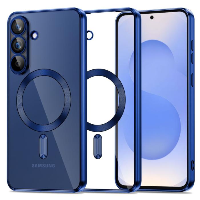 Bild 1, Tech-Protect Galaxy S25 FE Skal MagSafe MagFlex Navy Blue