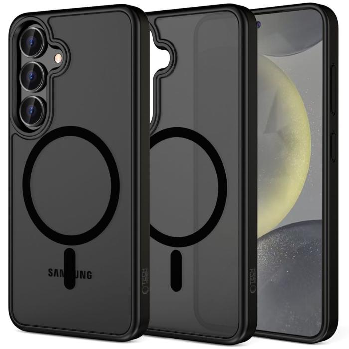 Bild 1, Tech-Protect Samsung Galaxy S25 FE Skal MagSafe MagMat Svart