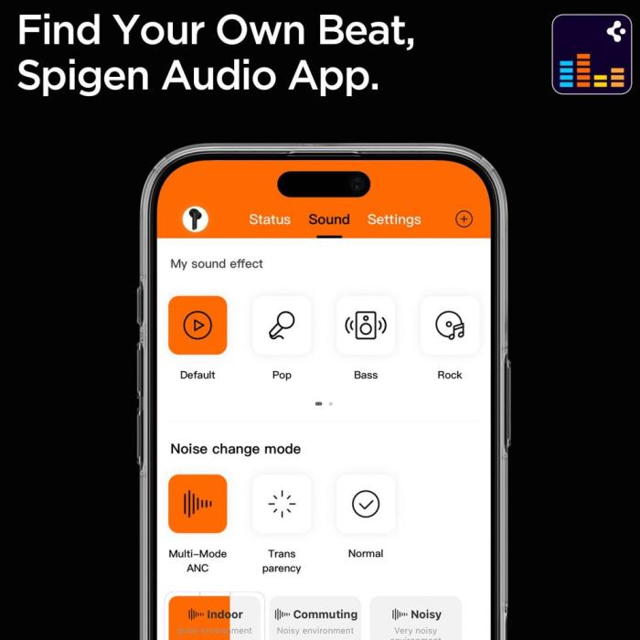 Bild 3, Spigen In-Ear Trådlösa Hörlurar AncPro Vit