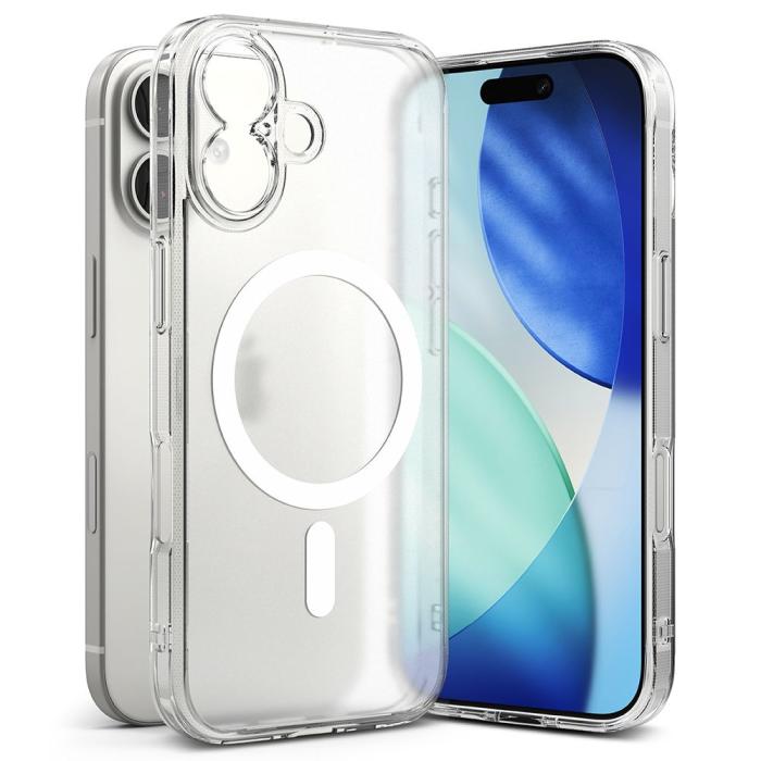 Bild 1, Ringke iPhone 17 Skal MagSafe Fusion Matt Transparent
