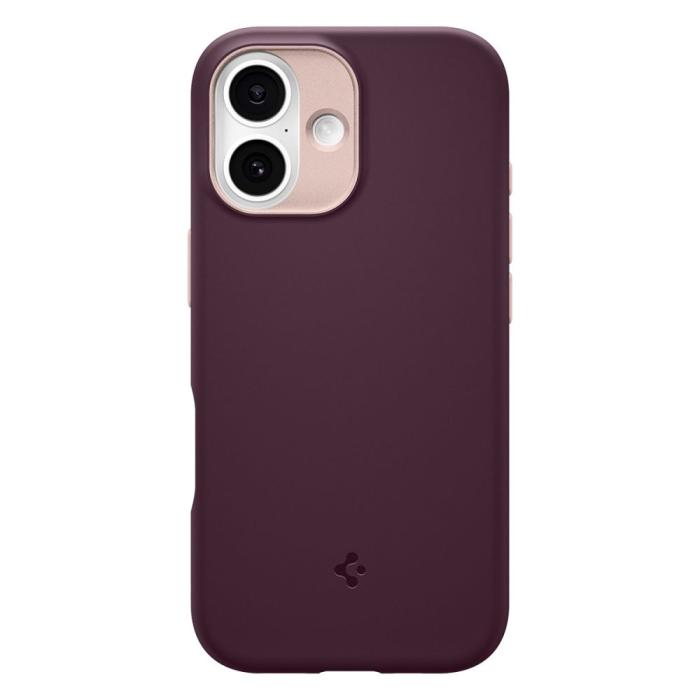 Bild 2, Spigen iPhone 17 Skal MagSafe Nano Pop Burgundy Bean