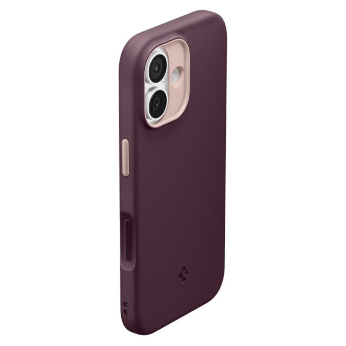 Bild 5, Spigen iPhone 17 Skal MagSafe Nano Pop Burgundy Bean