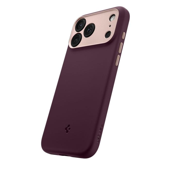 Bild 5, Spigen iPhone 17 Pro Max Skal MagSafe Nano Pop Burgundy Bean