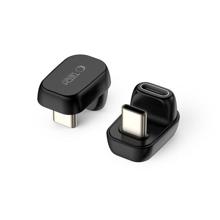Bild 1, Tech-Protect USB-C - USB-C Adapter UltraBoost Svart