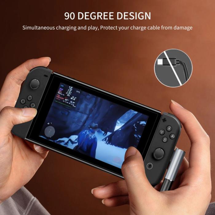 Bild 4, Tech-Protect USB-C - USB-C Adapter UltraBoost Grå