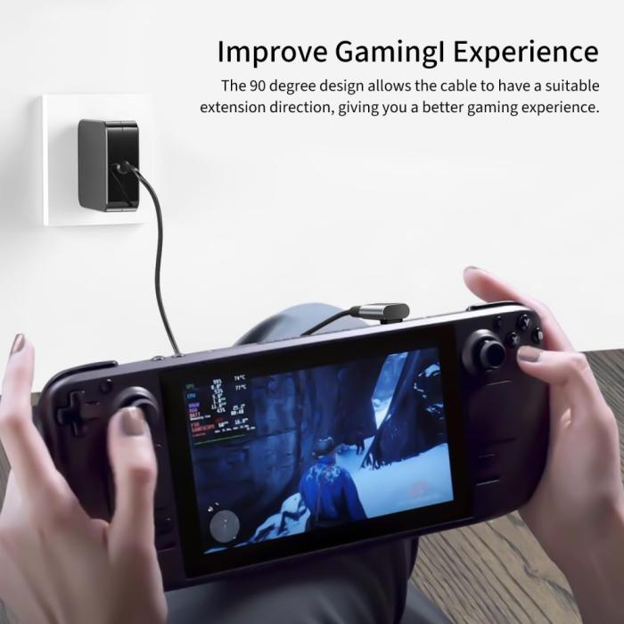 Bild 4, Tech-Protect USB-C - USB-C Adapter UltraBoost Grå