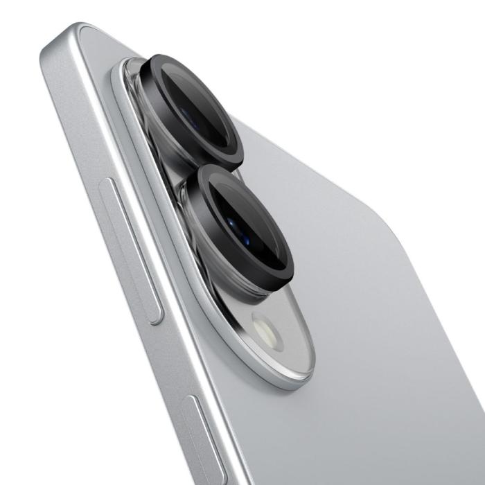 Bild 3, Spigen Galaxy S25 Edge 2-PACK Linsskydd GLAS.tR 