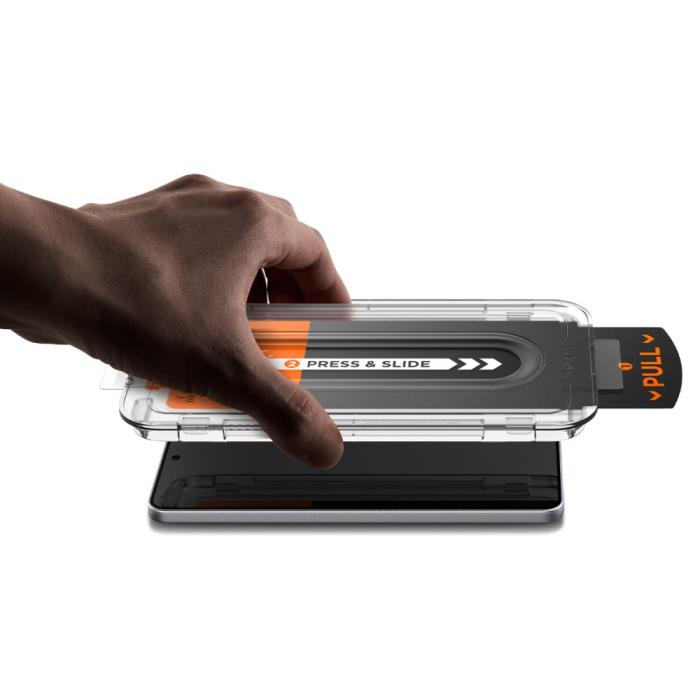 Bild 6, Spigen Galaxy S25 Edge Skärmskydd GLAS.tR 