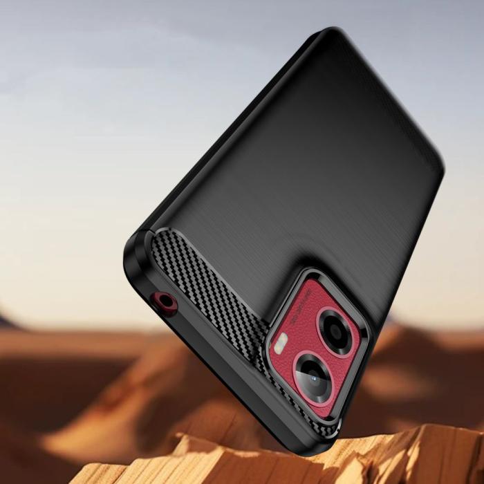 Bild 2, Tech-Protect Motorola Moto G05 Skal TPU Carbon Svart