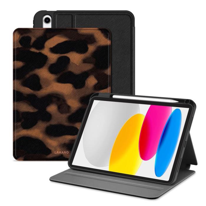 Bild 2, Tech-Protect iPad 11 2025 / iPad 10.9 2022 Fodral Lamano Panther