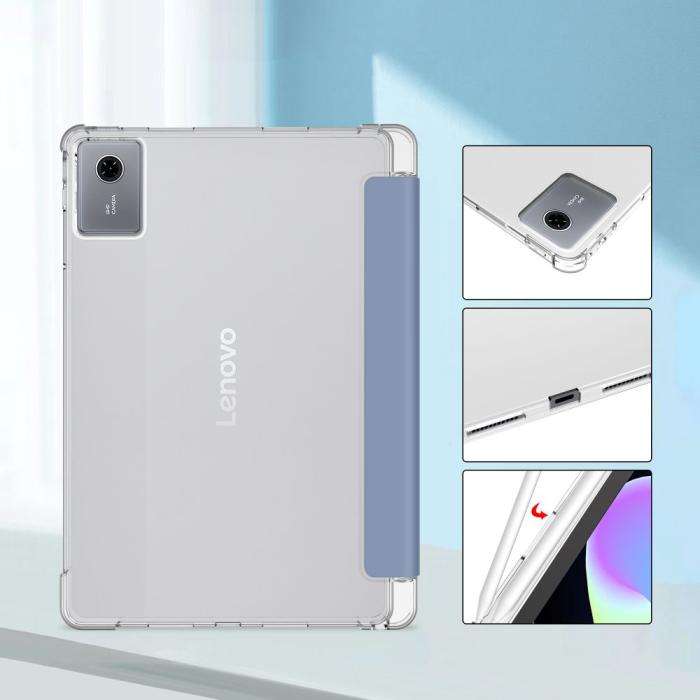 Bild 6, Tech-Protect Lenovo Idea Tab 11 Fodral SC Pennhållare Baby Blue