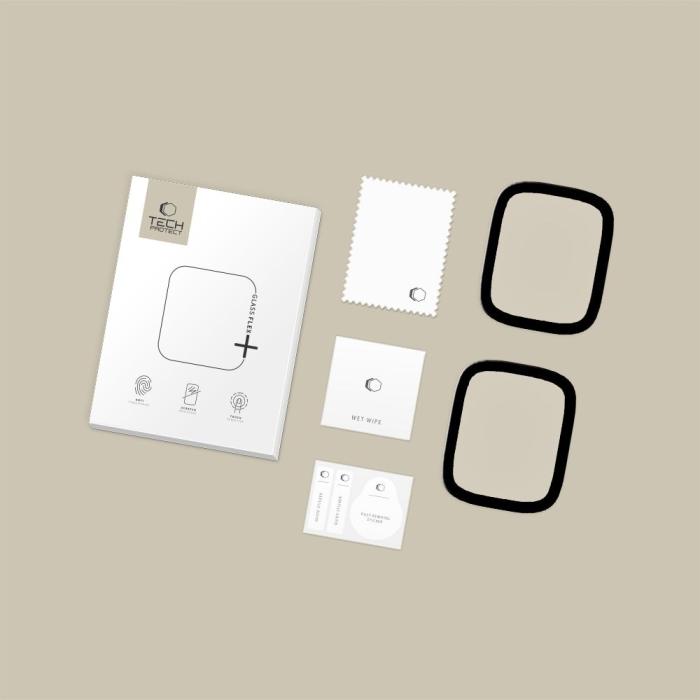 Bild 3, Tech-Protect Apple Watch 40 mm Skärmskydd GlassFlex+ Härdat Glas