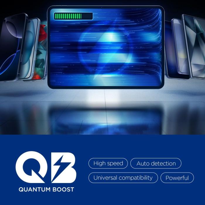 Bild 6, Spigen 35W Väggladdare USB-C / USB-A Essential Vit