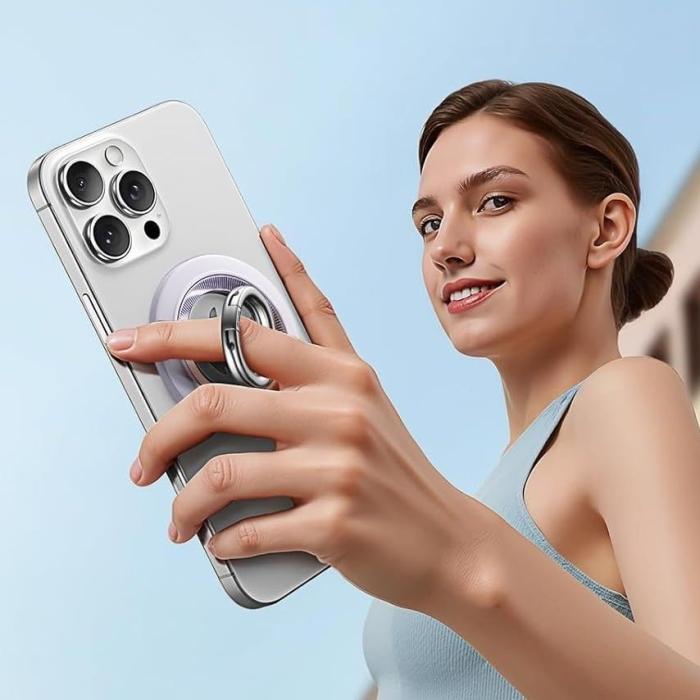 Bild 3, ESR Magnetisk MagSafe Ringhållare HaloLock Lavender