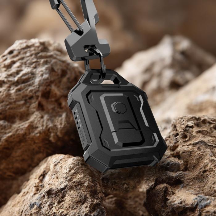 Bild 2, Tech-Protect Apple AirTag Hållare Kevlar Pro Svart