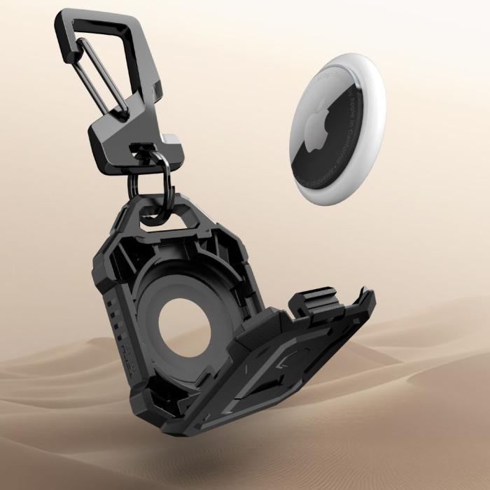 Bild 3, Tech-Protect Apple AirTag Hållare Kevlar Pro Svart