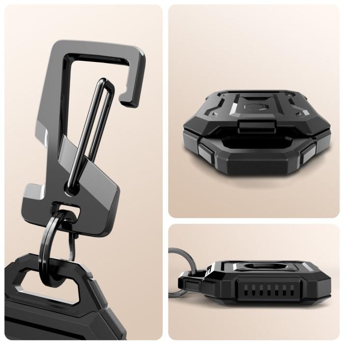 Bild 4, Tech-Protect Apple AirTag Hållare Kevlar Pro Svart