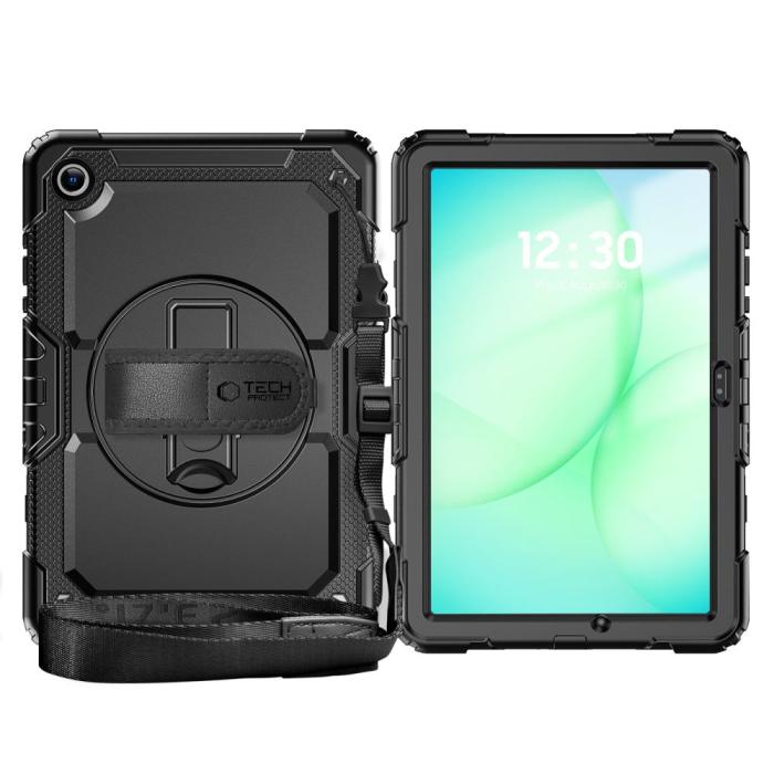Bild 3, Tech-Protect Galaxy Tab A11 Plus / A9 Plus Skal 360 Solid Svart